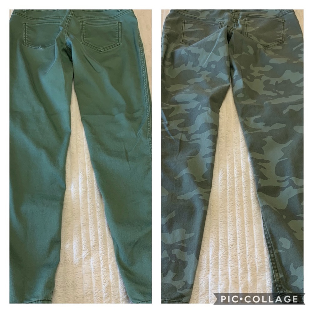 Flipside REVERSABLE camo /green pants